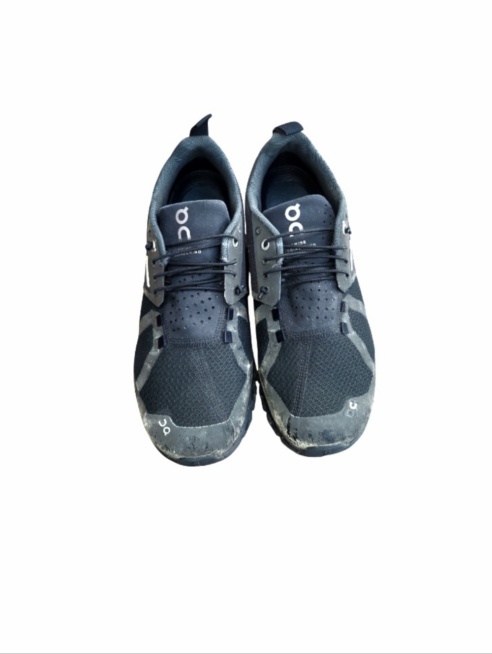 On Running Cloud 6 Black Athletic Jog Walk Tennis Sneaker Water Shoe Men 8.5 - Picture 5 of 13